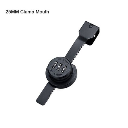 2kpl Lasioven salasanalukko Case lukko MUSTA 25MM