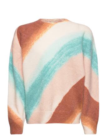 Nabila Knit Pullover Multi/mønstret Second Female