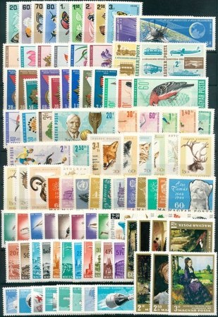 Ungarn - årgang 1966 - Postfrisk