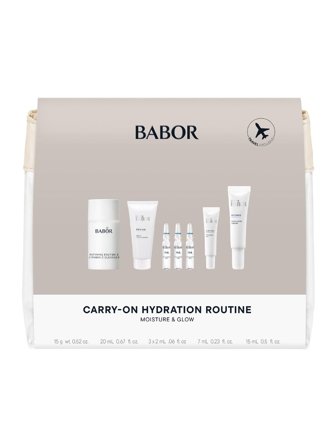 Babor Skincare Set Set cont.: Refining Enzyme and Vitamin C Cleanser 15 g + Detox Lipo Cleanser 20 ml + 3x Power Ampoules Hyaluronic Acid 2 ml + Eye 