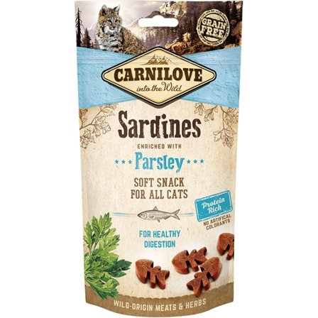 Carnilove Cat Semi Moist Snack Sardine, 50g