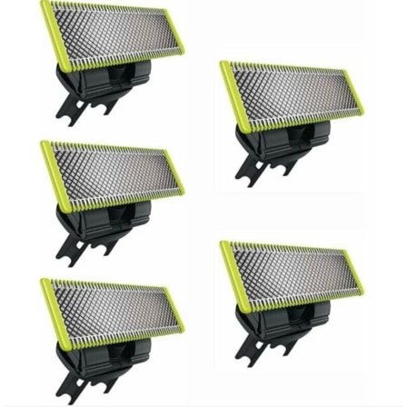 5-pakning kompatible erstatningsblader for barberblader for menn