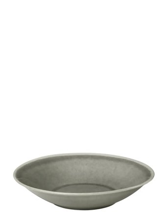 Nordic Rain Deep Plate Grey Broste Copenhagen