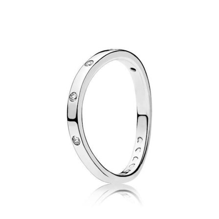 Ring - Pandora - 197113CZ-52 - Storlek 14 - Silver - Cubic Zirconia