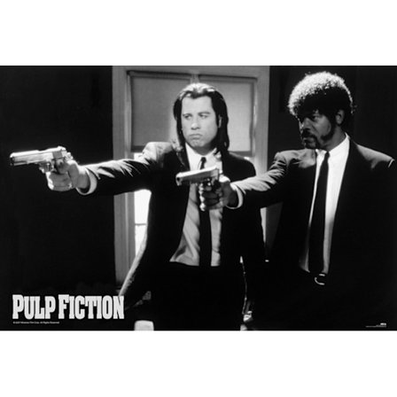 Pulp Fiction - B&W Guns