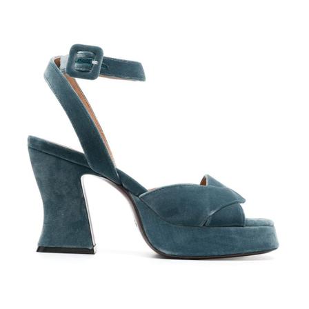 Roberto Festa, High Heel Sandals Blauw, Dames, Maat:37 EU