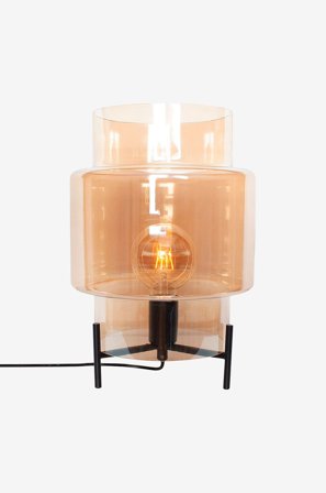 By Rydéns - Pöytävalaisin Ebbot 37 cm - Keltainen - Pöytävalaisimet - - Homeroom