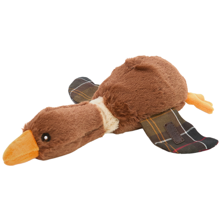 Barbour Dog Flying Duck Toy Brown