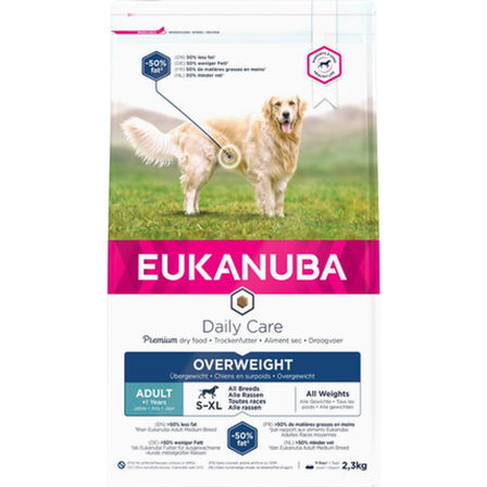 Eukanuba - Dog Daily Care Overvekt Sterilisert 12 kg - Hund - Hundefôr & hundemat - Tørrfôr for hund - ZOO.no