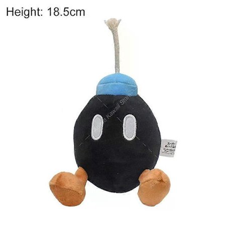 AGame Mario Plyschdocka Söt Mario Luigi Princess Peach Daisy Rosalina Elefant Bowser Bowser Jr Vivian Ninji Gosedjur