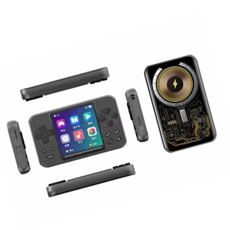 Spillekonsol Indbygget 6000 Spil Fuld Metal Krop Retro Gaming System Spillemaskine