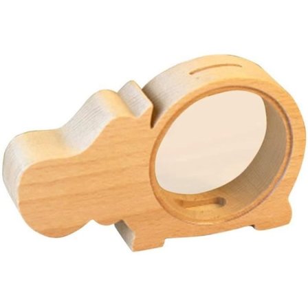 PULABO Sparegris for barn, Sparebøsse i tre for barn 1 Slitesterk og praktisk 442