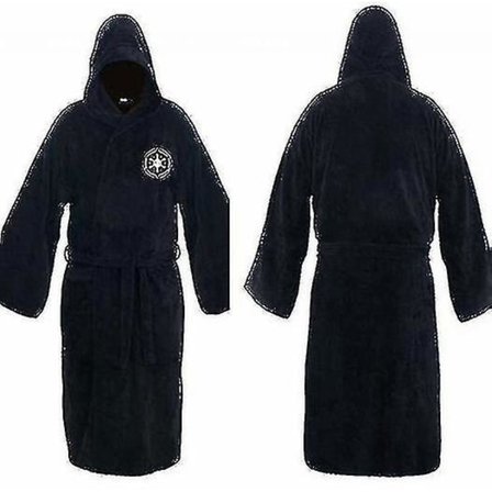 Star War Badrock Jedi Sith Huva Morgonrock Kappa Mjuk fleece Morgonrock Julklapp