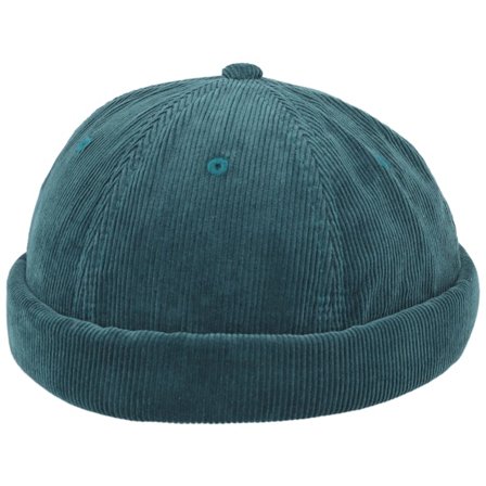 Reell - Grün cuff Mütze - Dark Green Corduroy Docker @ Hatstore