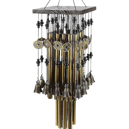 Udendørs Indendørs Metalrør Vindklokke Med Kobber Stor Vindklokke Til Have Terrasse Have Terrasse Dec (haoyi)-yuhao