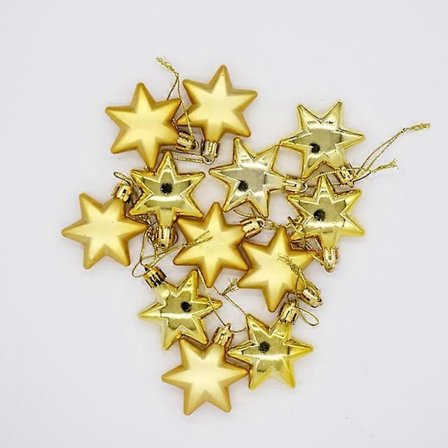 12 kpl Joulupallot Joulukuusi Ripustettavat koristeet Pallo Sydän Tähdet Kulta Punaiset Riipukset Hyvää Joulua Juhlakoriste 2023 Uusi Vuosi