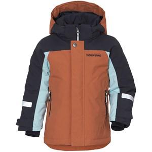 Kids - Didriksons Neptun Kids Jkt Acorn Brown 110 cm - Coats and jackets - 110 CM - Brown