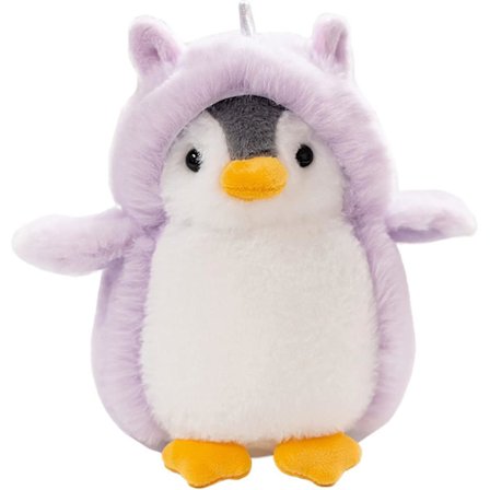 Pingvin bamse, pingvin bamse, sød pingvin plys, plys pingvin gave Z