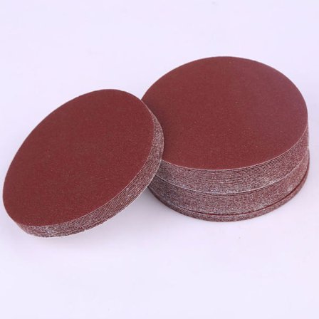 100 stk. 4-tommers rundt sandpapir, slipende skiver for trebearbeiding, metallpolering, rustfjerning, 1000 korning