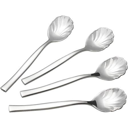 12 kpl Ruostumattomasta Teräksestä Valmistettuja Sokeri Lusikoita, Pieni Kahvilusikka