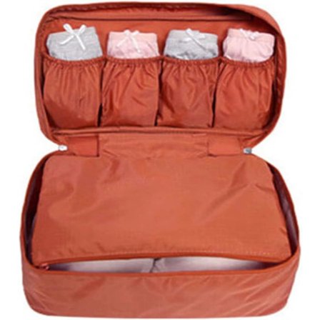 Bærbar Reiseundertøy Oppbevaringsveske, Vanntett Oppbevaringsveske med Stor Kapasitet for Undertøy Sokker BH, Multifunksjonell Undertøysorganisator...