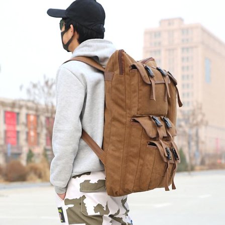 Kunstmappe, Kaffeelærred Kunstnermappe Kuffert Opbevaring Rygsæk, Multifunktionel Skitse Tegnemappe