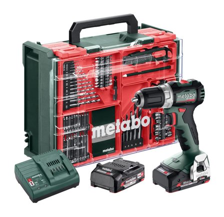 Metabo BS18L Borrskruvdragare med batteri och laddare, Maskiner
