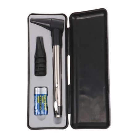 1 Set Medicinsk Diagnostisk Öronlampa Otoskop Förstoringsglas Klinik Öronlampa Rengöringsverktyg Öronskydd Vård Näspenna Öronvård