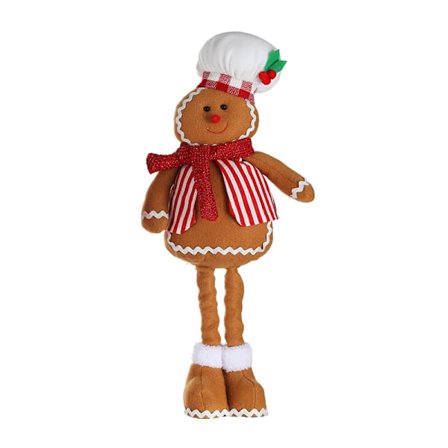 Glædelig jul Strækbar Kok Julemand Dukke Nød honningkager Mand Teleskopisk Legetøj