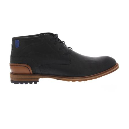 Floris van Bommel Laced Schoenen , Zwart , Heren , Maat: 44 1/2 EU