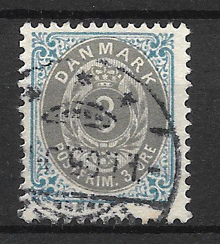 Danmark 1902 - AFA 22Cy - Stemplet