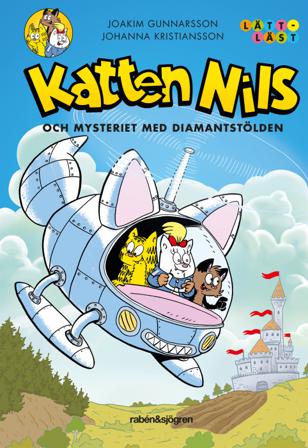 Katten Nils och mysteriet med diamantstölden - Bok av Johanna Kristiansson & Joakim Gunnarsson - Inbunden