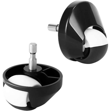 2-pakning erstatningshjul for hjulmontering til iRobot Roomba 500 600 700 800 900-serien 560 620 650 770 780 880 980 960