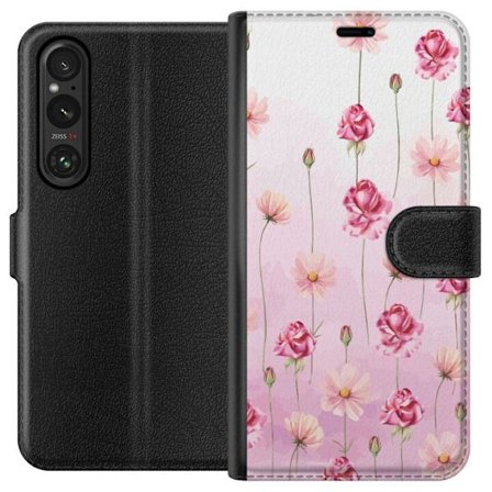 Kompatibelt Lommeboketui til Sony Xperia 1 VI Rose Petal Whisper