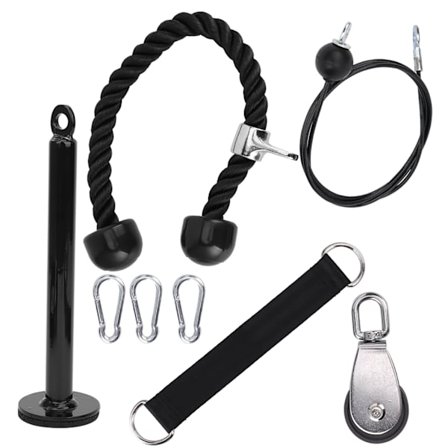 8 Deler Bærbart Treningsutstyr Trinse Trening Arm Styrketrening Tau