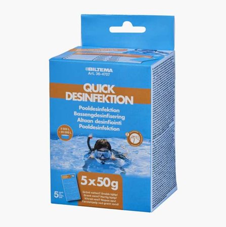 Biltema - Bassengdesinfisering