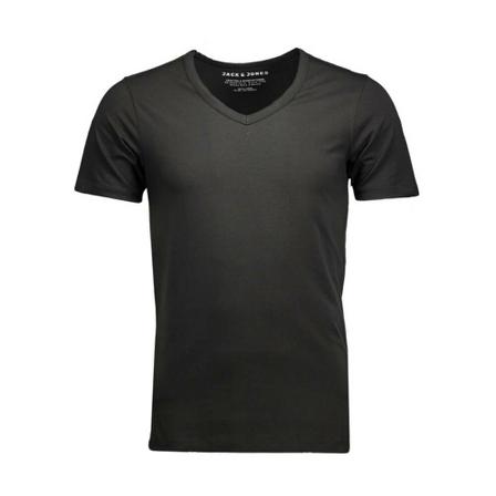 Jack & Jones T-Shirts , Zwart , Heren , Maat: L