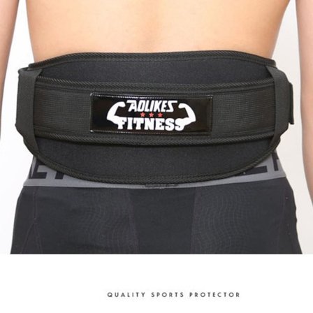 Midjestøtte Belte Ryggstøtte SVART L