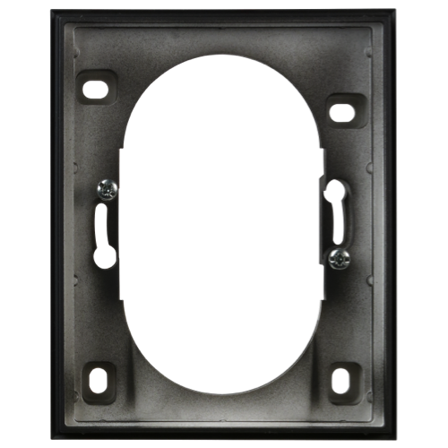 Elko Plus Forhøyningsramme 11 mm Svart, Strømbrytere & vegguttak