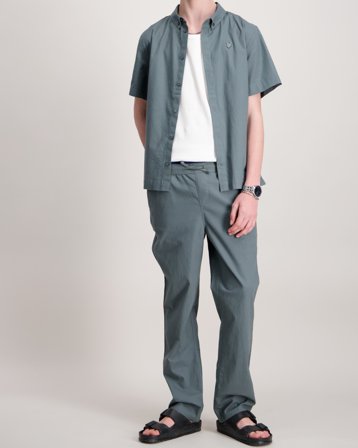 Lyle & Scott Linen Trouser Zielony Spodnie Chłopiec - Kids Brand Store