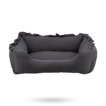 Trixie - Trixie Amelie Rektangulär Hundbädd - Mörkgrå - Hundsäng & Kattsäng