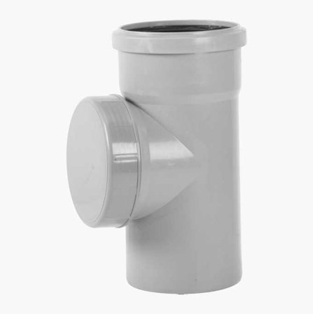 Avloppsrör 110 mm renslucka med 1 muff