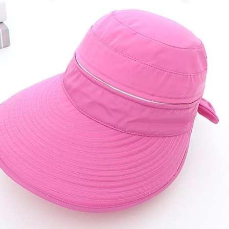 Hatt, Enkel Damhatt Upf 50+ Uv Solskydd Konvertibel Strand Solhatt, Bästa Mors Dag Present till Mamma och Fru (Ros Röd)