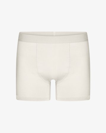 Classic Organic Boxer Briefs - Ivory White XL
