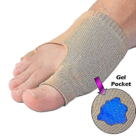 Tå Knyster Hård Hud Podagra Arthritis Fod Smerte Støtte