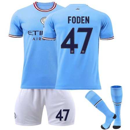22-23 Manchester City Champions League Set Foden fotbollströja