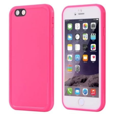 iPhone 6/6S Plus Praktiskt-VATTENTÄTT Fodral av FLOVEME Original Rosa
