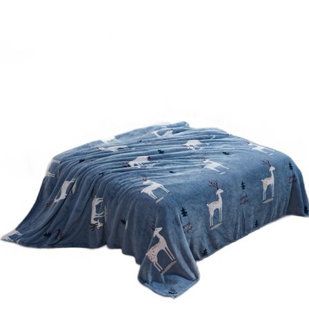 Flannel tæppe, koral fleece lagner, yogatæppe, flannel gave aircondition tæppe 120*200cm