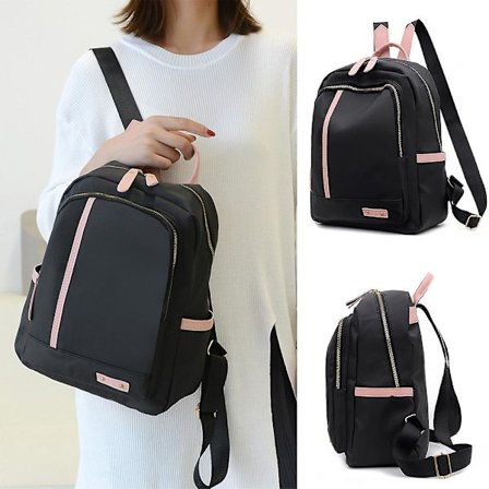 Naisten teini-ikäisten tyttöjen reppu pehmeäkantinen matka-reppu casual kahvakassi koulureppu Lahjat