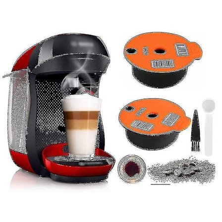 60 ml / 180 ml återanvändbara pods för Bosch-s Machine Tassimo Refillable Filter Maker Pod(storlek: 180 ml)